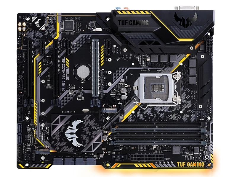 Новая материнская плата Asus TUF Z370 PRO GAMING DDR4 LGA 1151 для настольного компьютера USB2.0