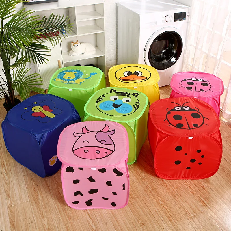 Мультяшное животное пыленепроницаемое хранилище большая емкость ткань Оксфорд