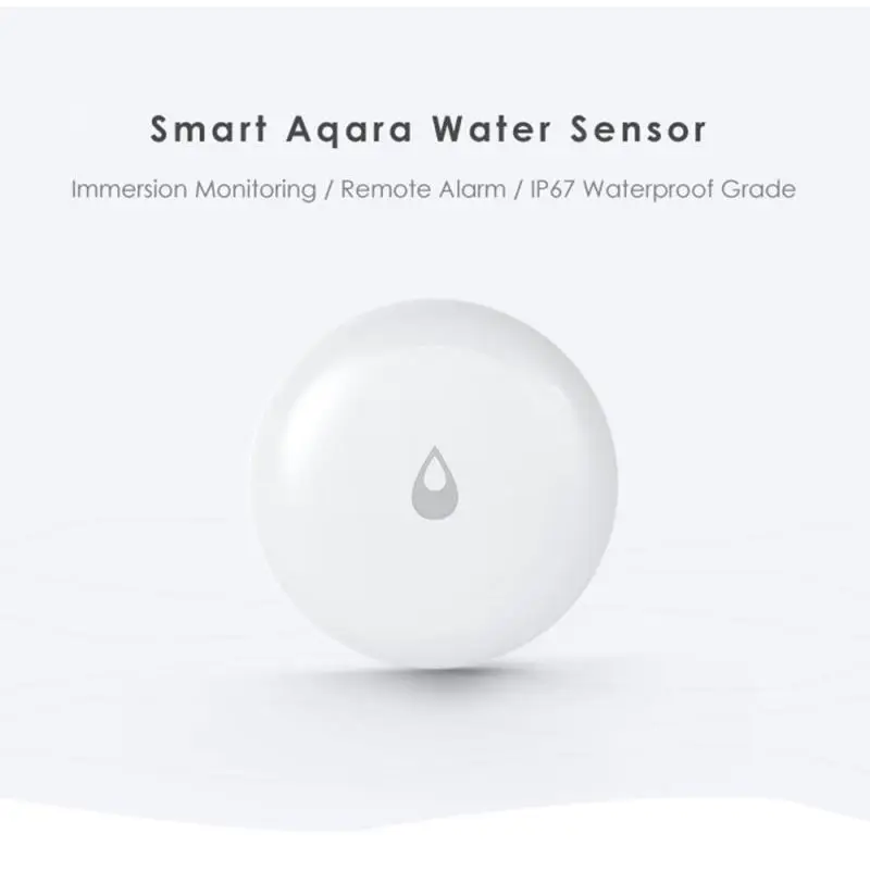 Original Aqara IP67 Water Immersing Sensor Flood Leak Detector For Smart Home Remote Alarm Security Soaking | Электроника