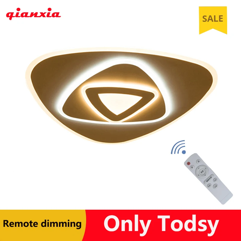 Светодиодный потолочный светильник для гостиной спальни белого акрила