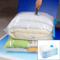 ashowner vacuum storage bags for clothes quilt down jacket travel home organizer saving closet space vacuum seal compression bag