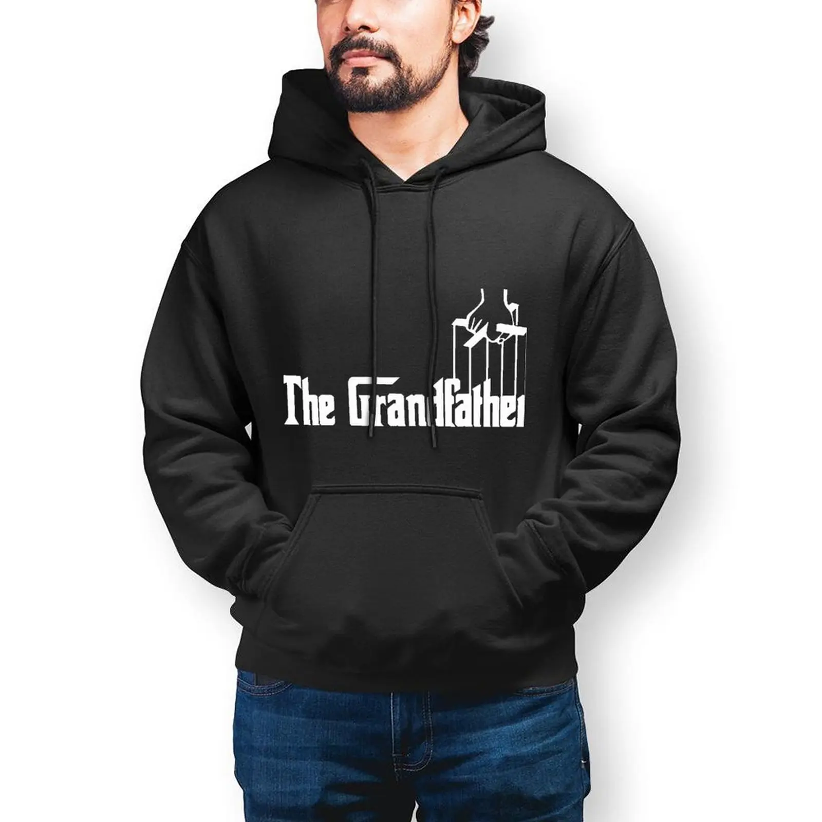 

Мужская толстовка с капюшоном, с длинным рукавом