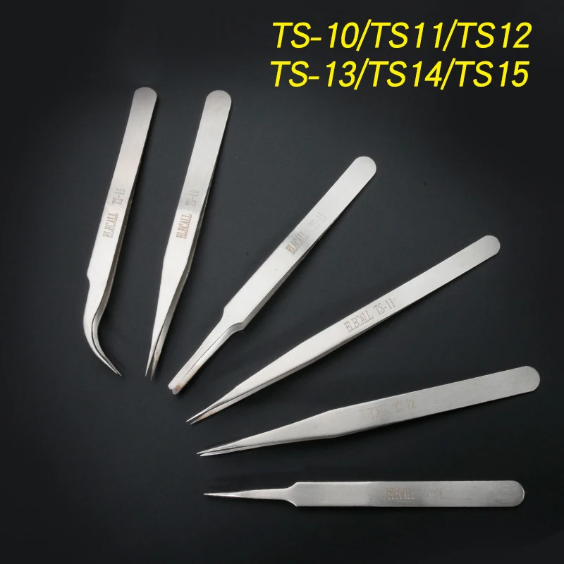 

6 в 1 безопасный Пинцет из нержавеющей стали ремонт и обслуживание инструменты 6 шт Пинцет