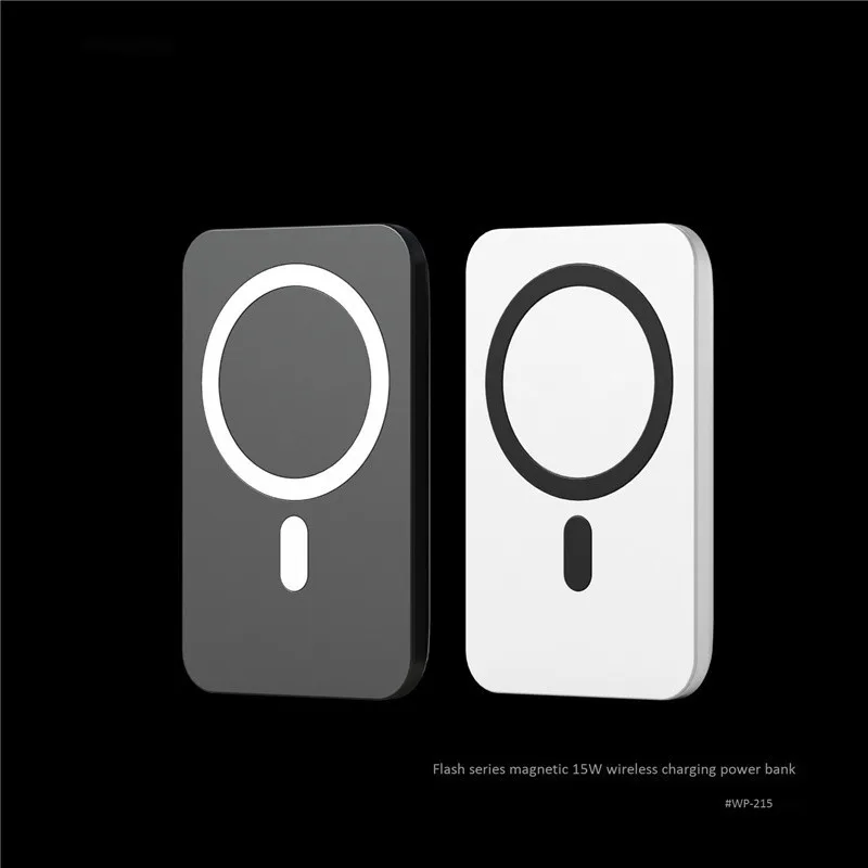 

15W magnetic charger power bank for iphone 12 12Pro 12ProMax 12mini auxiliary battery magnet wireless charging