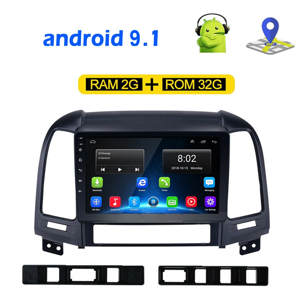 Android 9 1 для Toyota RAV4 2007 2011 автомобильный радиоприемник с навигацией gps плеер