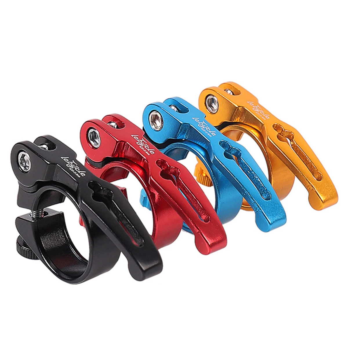 

MTB Mountain Bike Bolt Seatpost Clamp 31.8/34.9MM For 27.2/30.8/30.8/31.8/31.6mm OD Seat Pipe Tube Quick Release Accessory