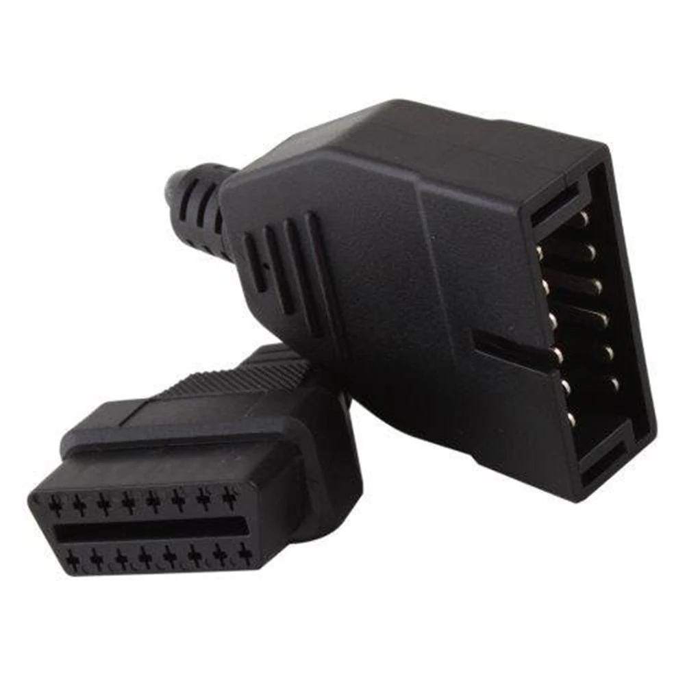 12 Pin к OBD1 OBD2 16 разъем адаптер автомобильный диагностический инструмент кабель для
