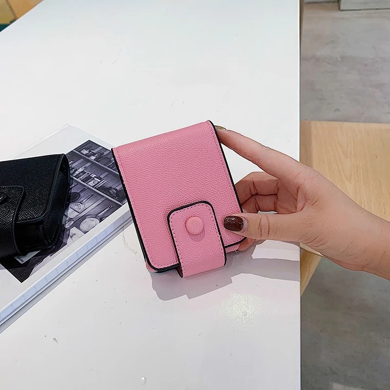 

Lipstick Bag Mirror Cosmetic Bags Make Up Case Fashion Toiletry Makeup Bag