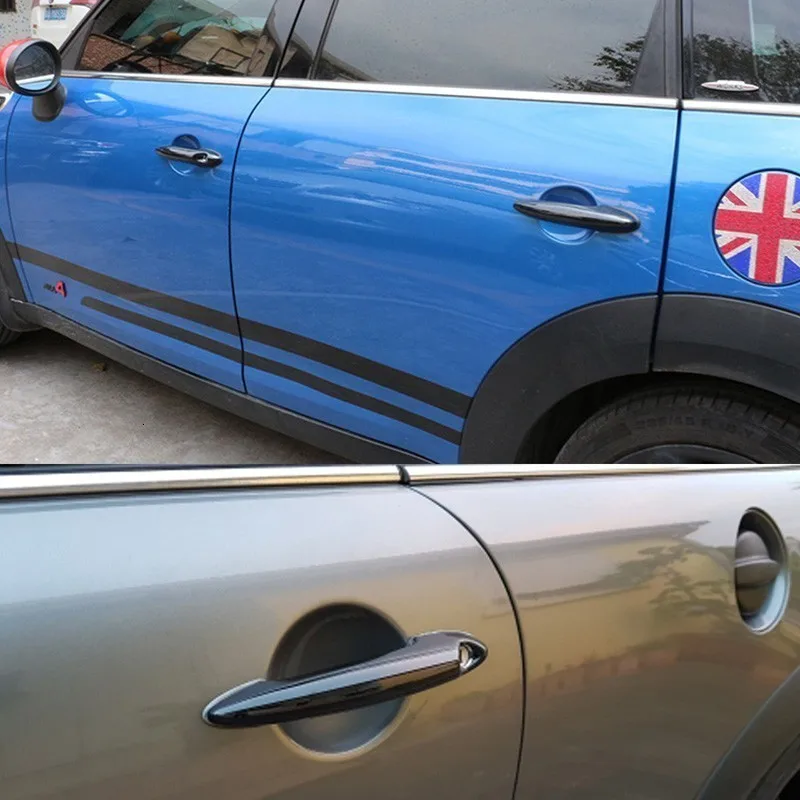 Черная крышка дверной ручки из АБС-пластика SPEEDWOW Обложка внешней автомобиля для