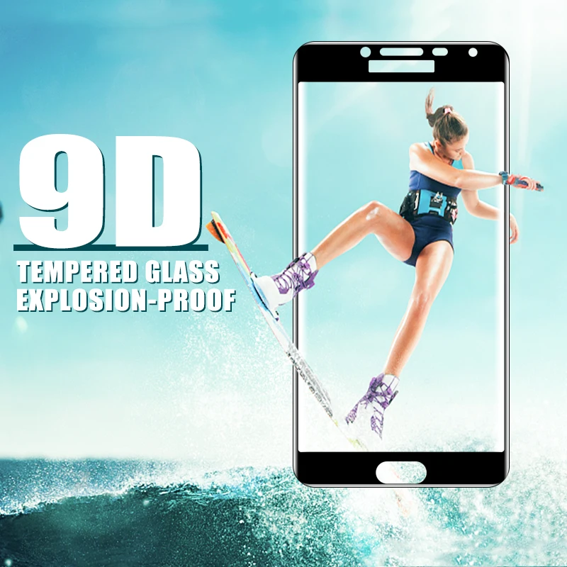 2 шт. изогнутое 9D закаленное стекло для Huawei Y6 Pro Y7 Lite Y5 2018 Y9 Prime 2019 Y 5 Защитная пленка