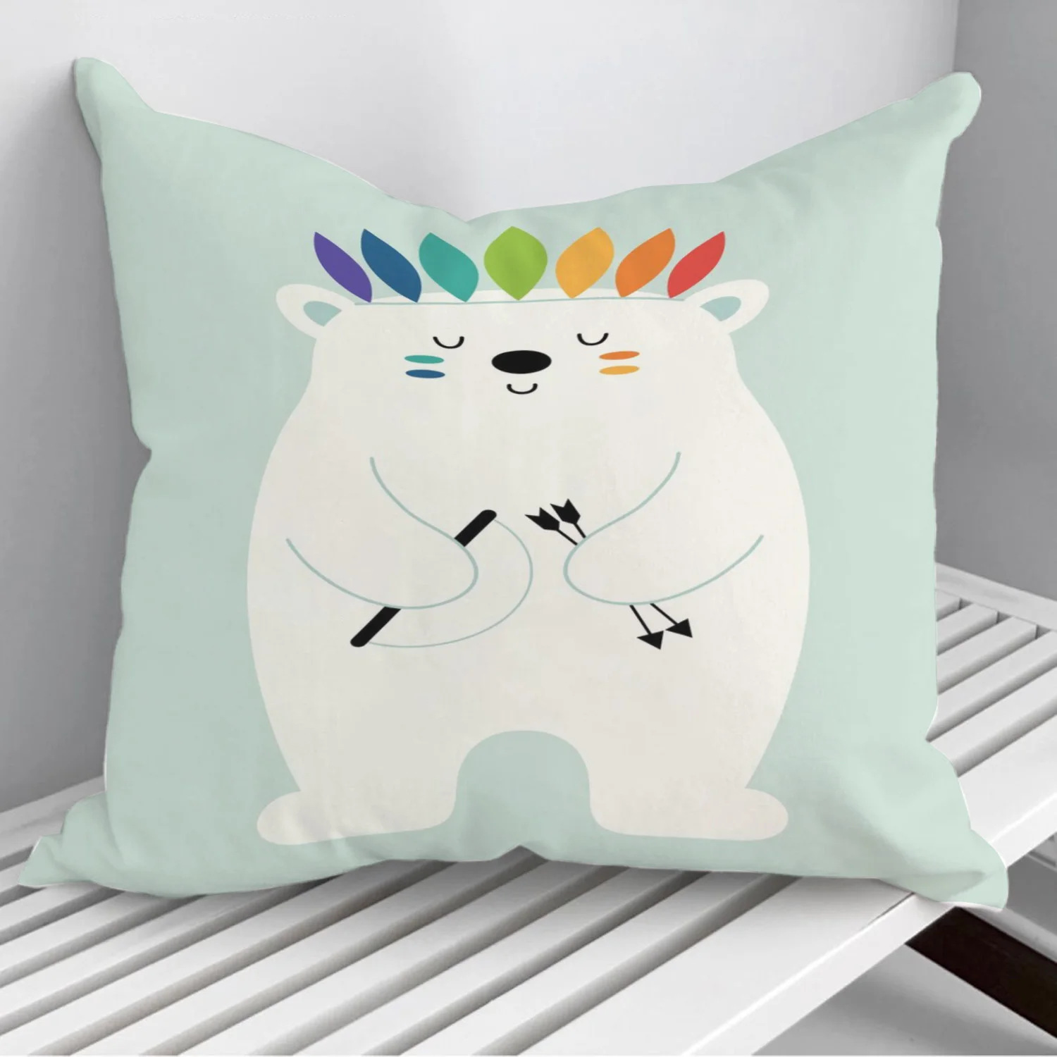 

Будьте смелы Полар-флиса диванных подушек чехлы на диван-кровать домашний Декор 45*45 см 40*40 см Подарочная наволочка Cojines дропшиппинг