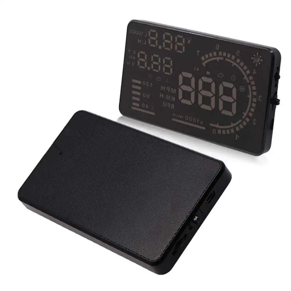 5.5 дюймовый A8 OBD HUD Head Up Display Автомобильный светодиодный лобовое стекло Проектор
