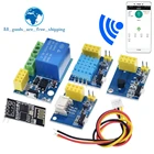 Модуль дистанционного управления ESP8266, 5 В, Wi-Fi, DS18B20, DHT11, RGB-подсветка, переключатель дистанционного управления для умного дома, ESP-01S для Arduino, STM