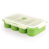 silicone freezer trays extra large super square ice cube tray food freezing mold