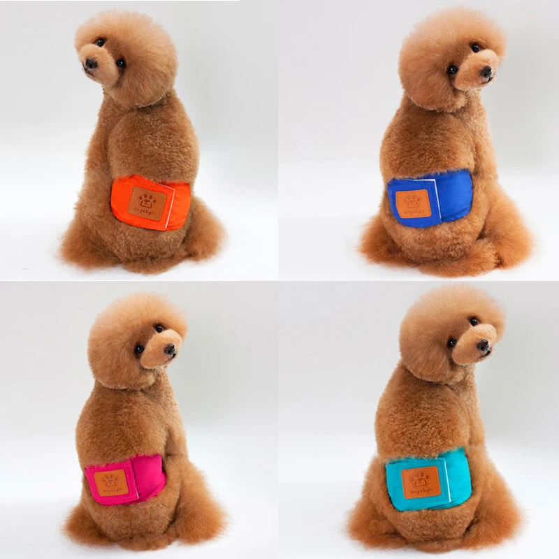 

Cute Durable Pet Sanitary Nappy Wrap Safety Dog Physical Pant Soft Comfortable Dog Panties Diapers Dogs Belly Band Puppy Short