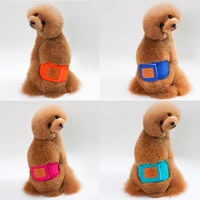 cute durable pet sanitary nappy wrap safety dog physical pant soft comfortable dog panties diapers dogs belly band puppy short