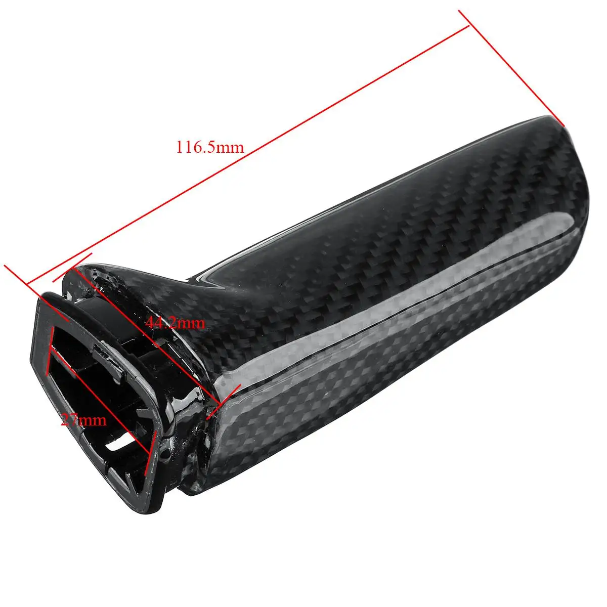 

New Carbon Fiber Car Handbrake Grip Cover Trim Decor For BMW 3 series F30 E90 GT F34 F30 F80 E46