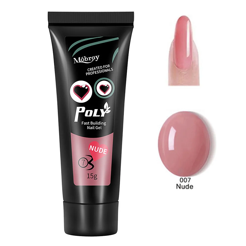 Набор для французского маникюра 3 цвета форма ногтей Кристальный УФ гель 48 шт.