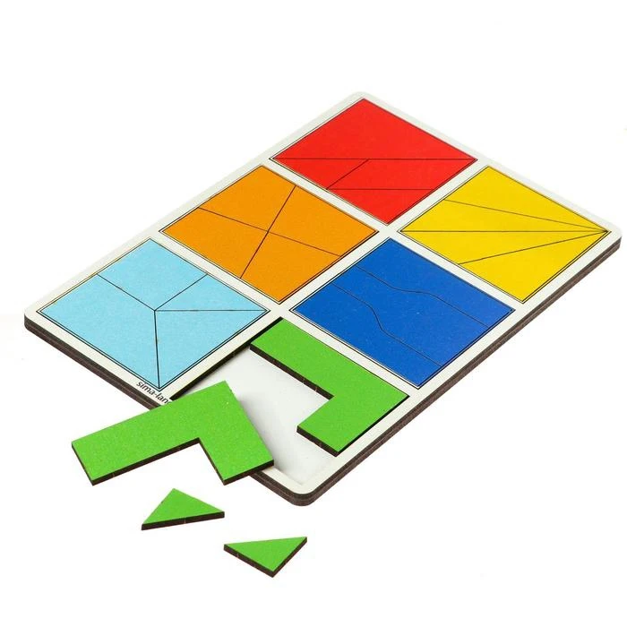 Сложи квадрат 2 уровень (2 шт.) | Игрушки и хобби
