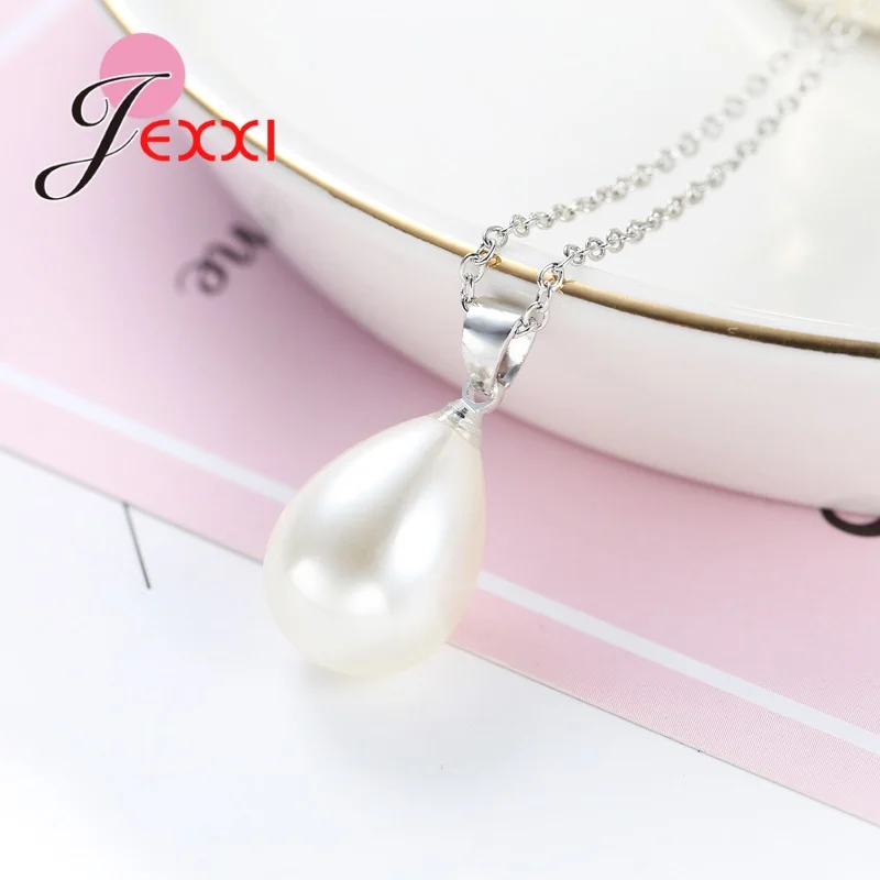 Новейшие Модные Ювелирные наборы для женщин и девушек из стерлингового серебра