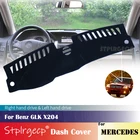 Противоскользящий коврик для приборной панели Mercedes Benz GLK X204, коврик для защиты от солнца, автомобильные аксессуары GLK280 GLK300 GLK350 GLK220 GLK250