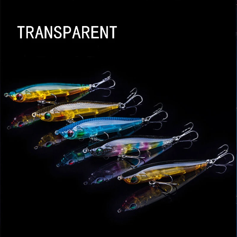Minnow приманки для ловли рыбы 7 20 5g/6 5 9 см карандаш раковина твердая приманка