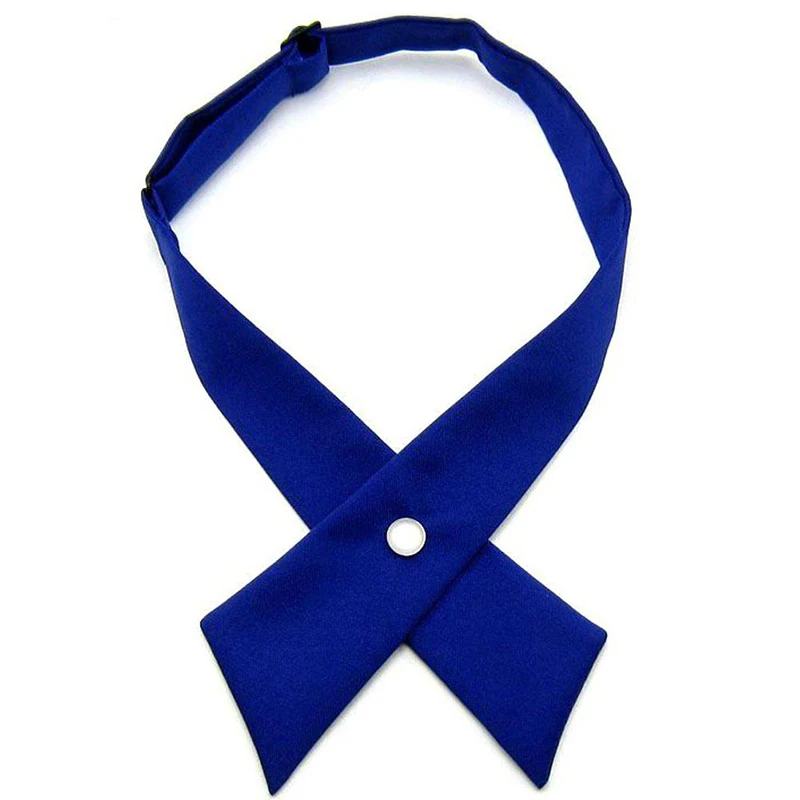 Регулируемые галстуки-бабочки для мужчин и женщин однотонный деловой