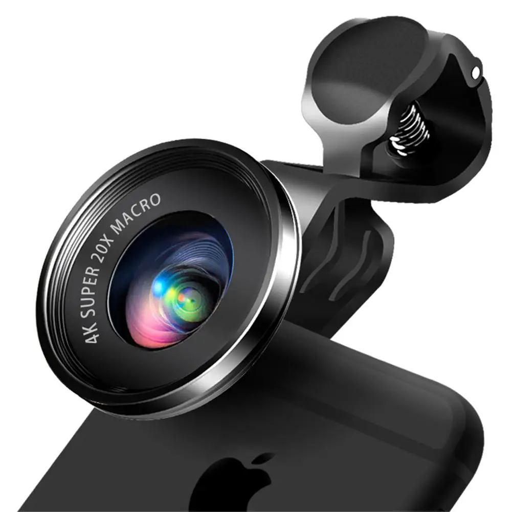 Стандартный макрообъектив без искажений HD 20x камера|Объективы для мобильных