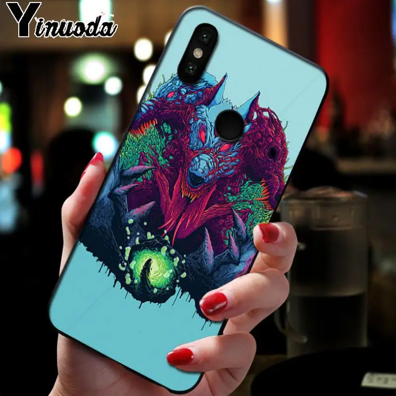 16 Yinuoda Hyper Beast Cs go аксессуары для телефонов Чехол для xiaomi redmi 7 5plus 6pro 6a note8 go note5 note7 note8pro mi8se 9se чехол - Цвет: 16