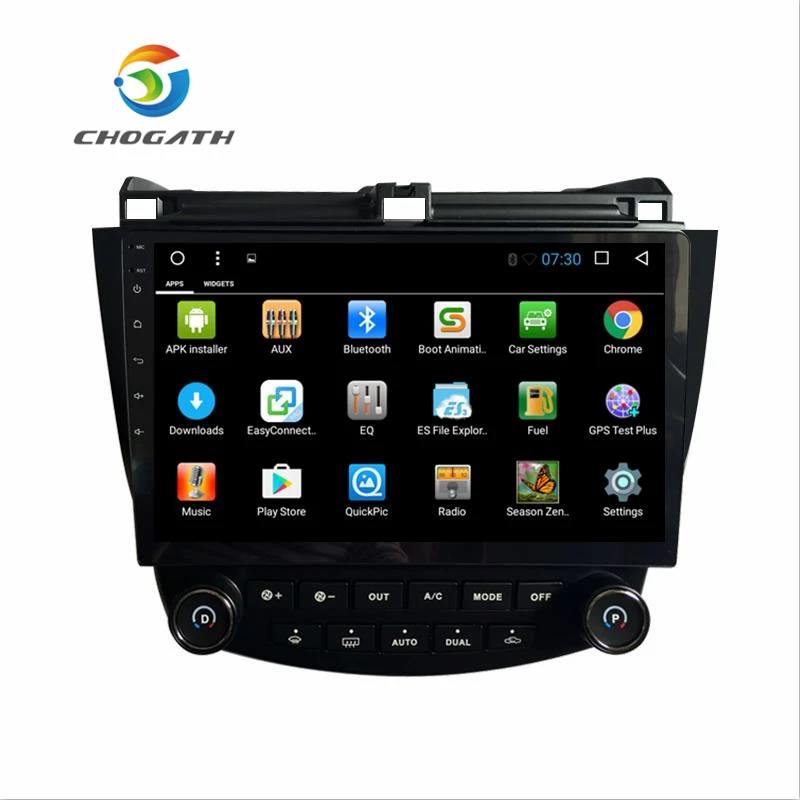 ChoGath 10 дюймов Android 8 1 GPS навигации для HONDA Accord 7 2003 2004 2005 2006 2007 поддержка колеса