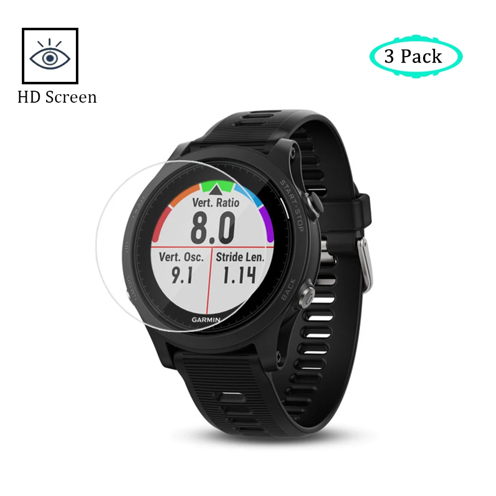 Ультратонкая твердость 9H ONGHSD 3 упаковки для Garmin Forerunner 935 защита экрана закаленное