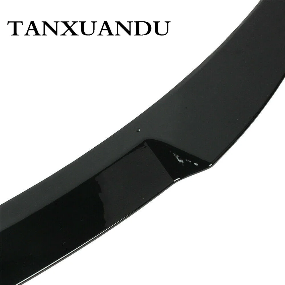 

Fit For TOYOTA Corolla 2020-2022 Only Sedan Rear Trunk Lip Spoiler Wing Blade Style Painted Gloss Black Carbon Fiber ABS