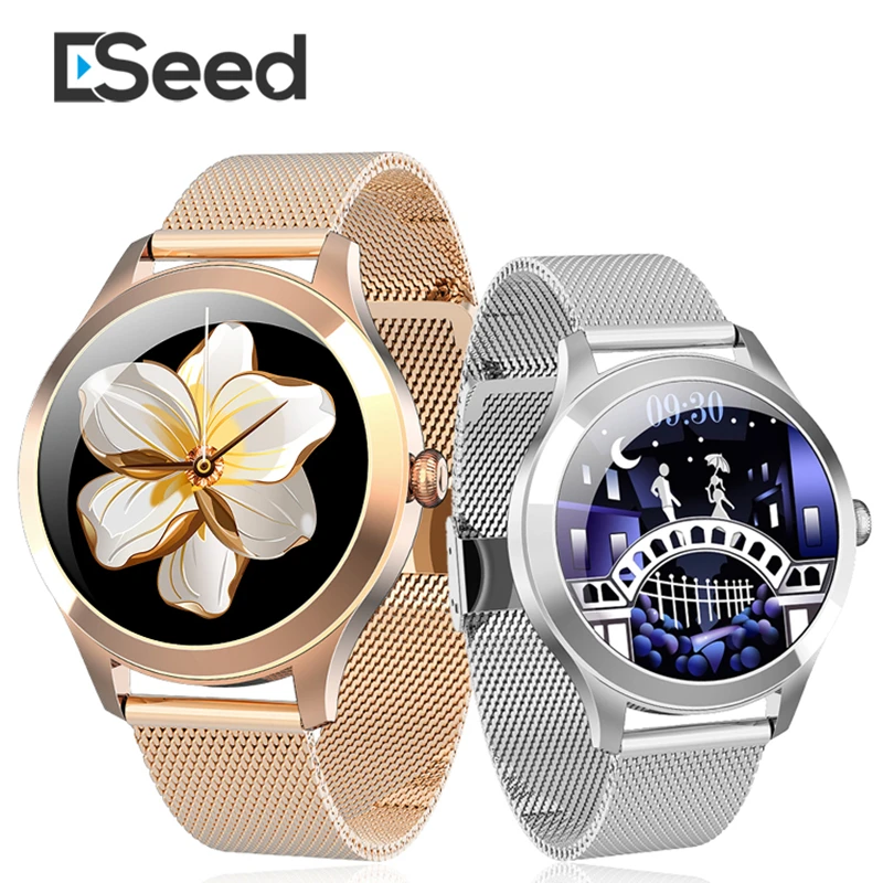 

ESeed KW10 Pro Women's Watches Smart Watch Full Touch IP68 Waterproof sport Heart Rate Monitor Fitness Bracelet Smartwatch