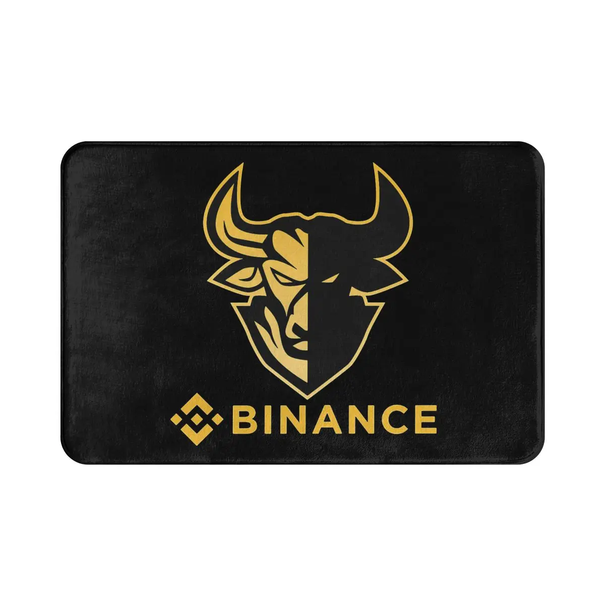 

Крипто-майнеры Binance Coin, нескользящий ковер для ванной, коврик для спальни, коврик для входной двери, напольный декоративный ковер