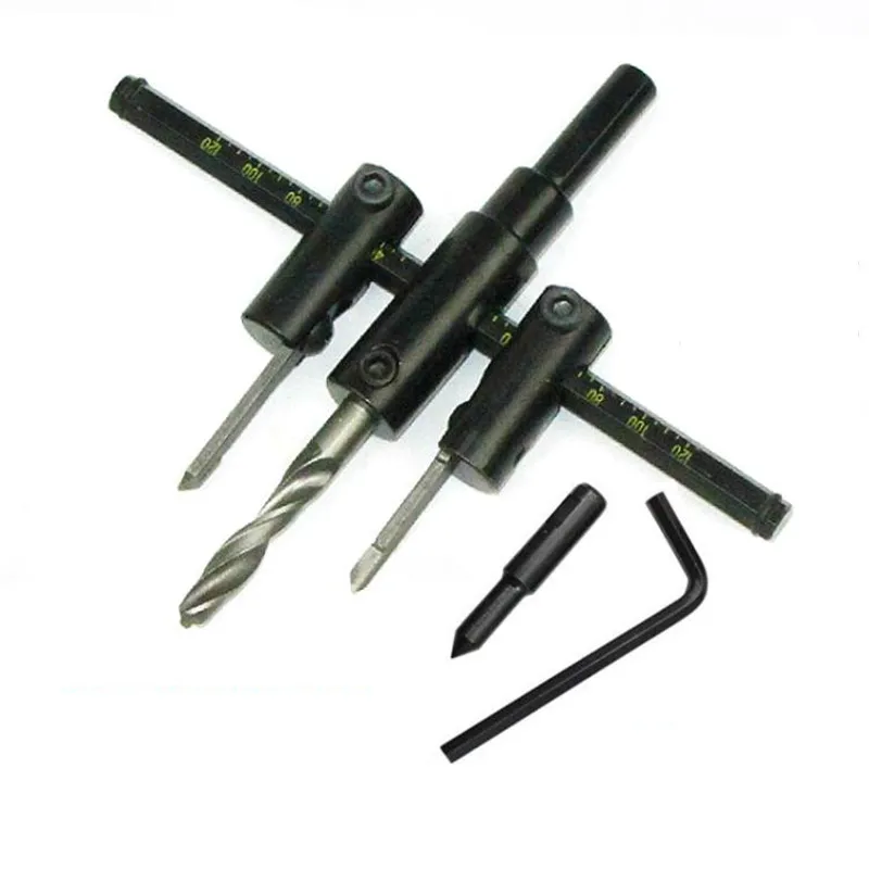 Woodworking Opener Adjust Aircraft Type Wood Circle Hole Saw Cutter Cordless Drill Bit Speaker Spotlight Plastic Board Bpening |