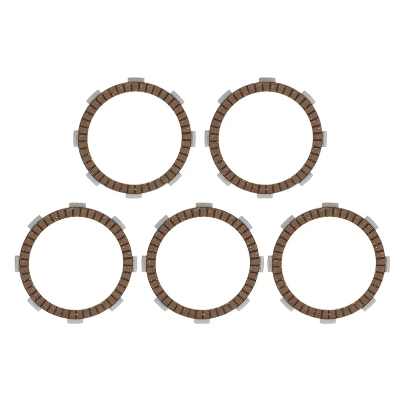 Pack of 5 Clutch Friction Plates Kit For Engine Pit Dirt Bike YX ZS YX140 YX150 YX160