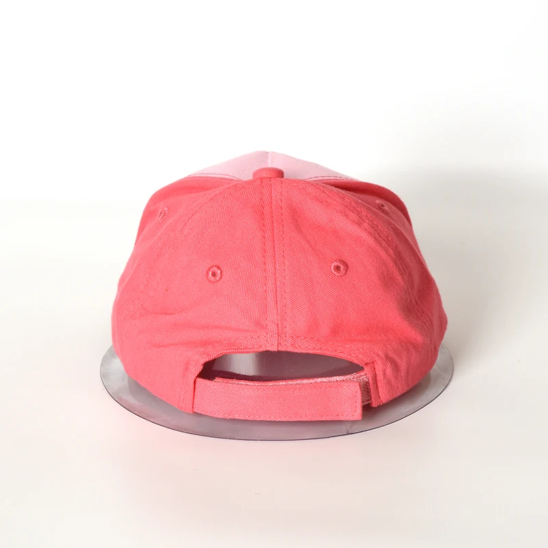 Cartoon Dolphin Girls Hat Baby Girl Cap Cotton Children Baseball Pink Adjustable for Kids | Спорт и развлечения