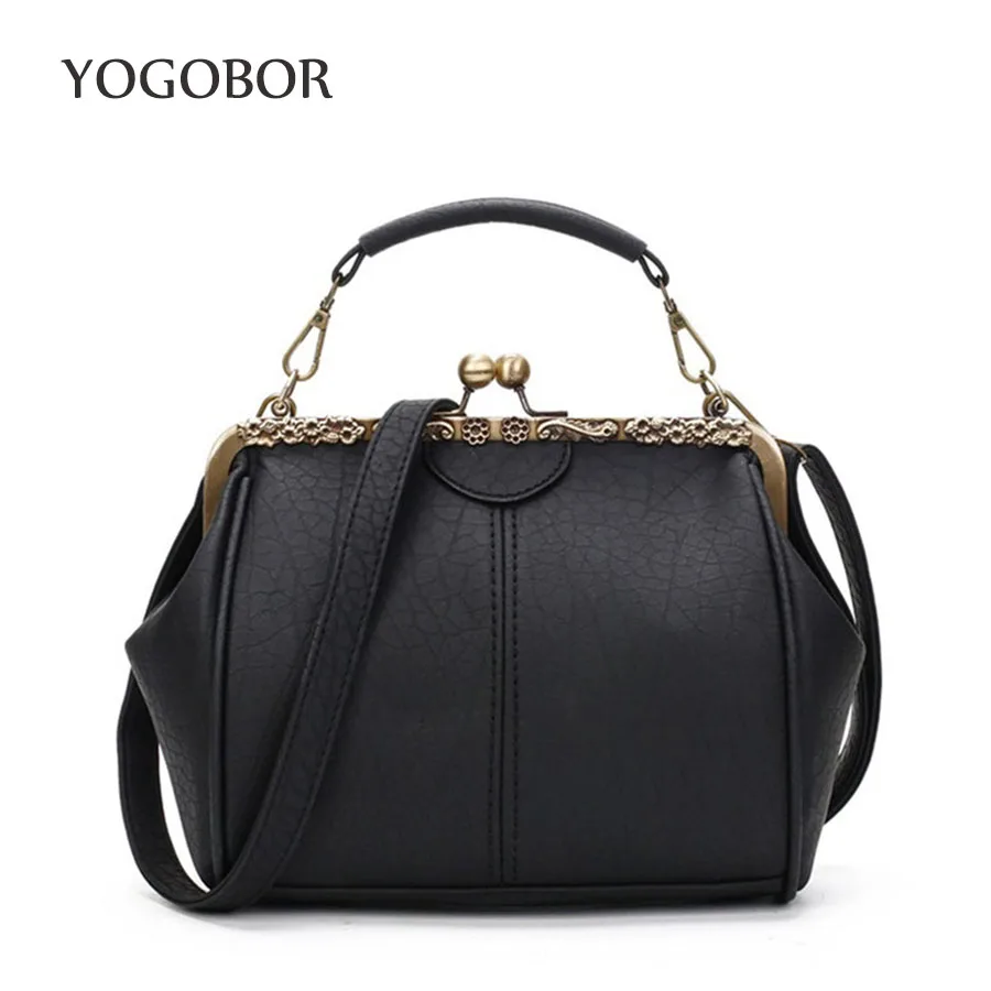 Винтажные сумки YOGOBOR новинка Ретро сумка-тоут из искусственной кожи женские