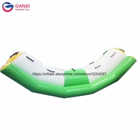 professional manufacturer water play games inflatable teeterboard 3x1 2m inflatable floating water seesaw for sale