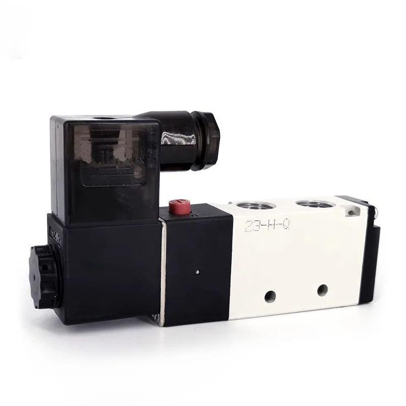 Пневматический Электрический электромагнитный клапан 5 способов 2 позиции