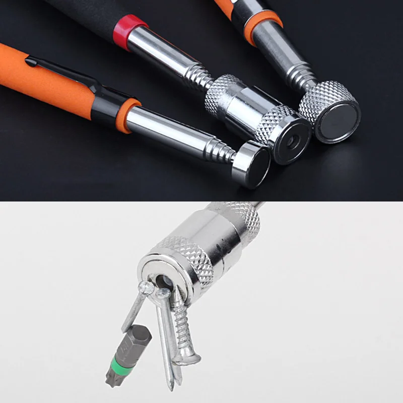 

Mini Portable Telescopic Magnetic Magnet Pen Pick Up Rod Stick Extending Magnet Handheld Pick Up Mini Pen