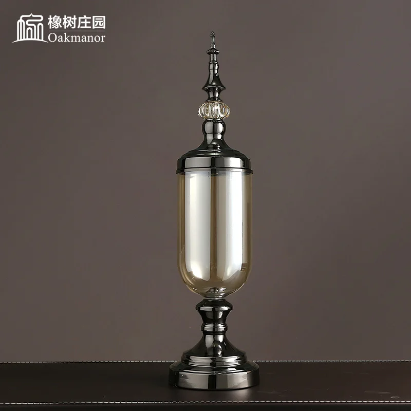 Европейские стеклянные бутылки Креативные украшения для дома современные