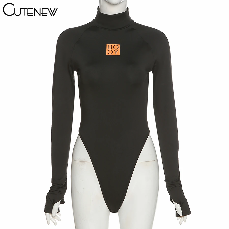 

Cutenew Spring Letter Print Bodysuit Trousers Women Long Sleeve Bodycon Stretchy Fitness Skinny Fashion Sporty Streetwear Outfit