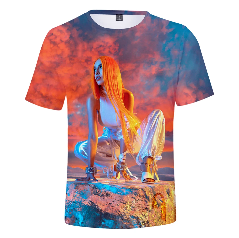 

Singser Ava Max 3d Printing T-shirt Fashion Casual Funny Harajuku Unisex Hip-hop Short Sleeve Round Neck Oversize Tops