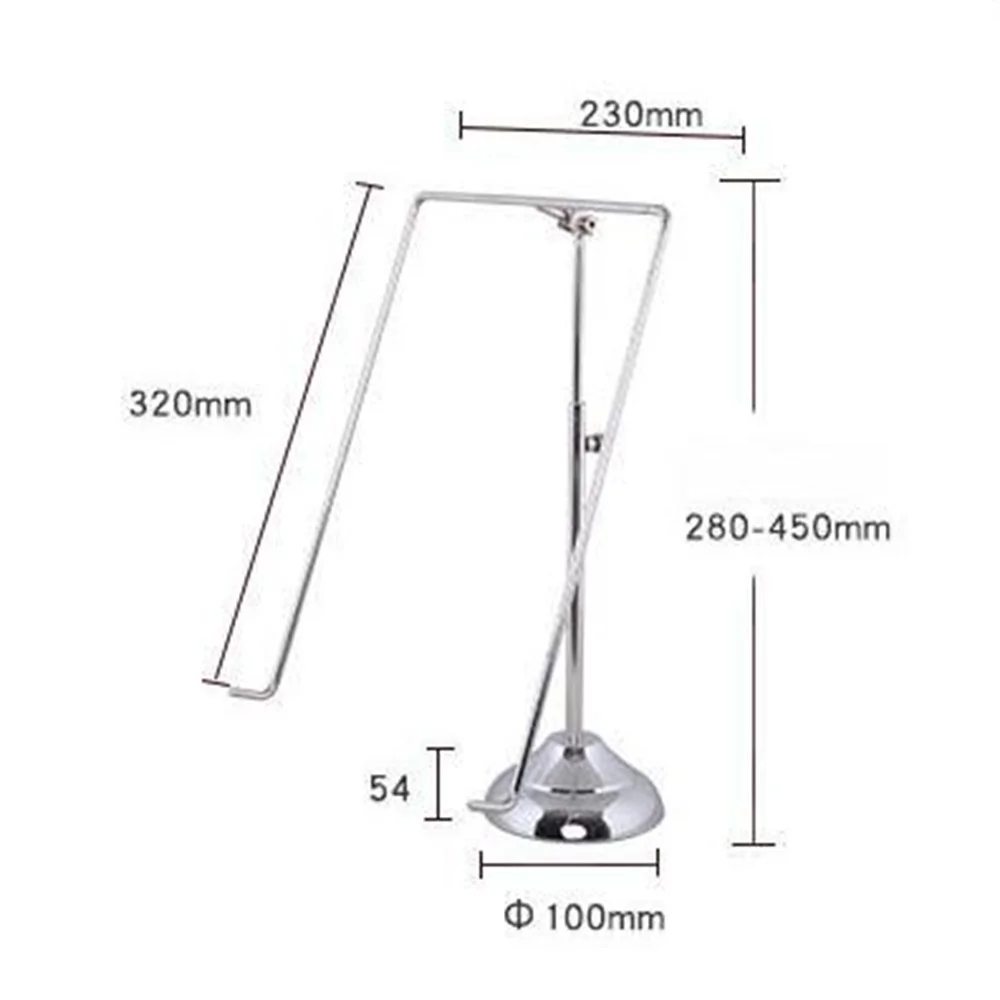 Стеллаж для выставки футболок из нержавеющей стали металлическая полка шкафа