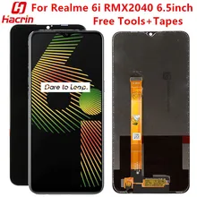 Display For OPPO Realme 6i RMX2040 Lcd Screen Tested Lcd Display+Touch Screen Replacement For OPPO Realme 6i 6 i RMX2040 6.5inch