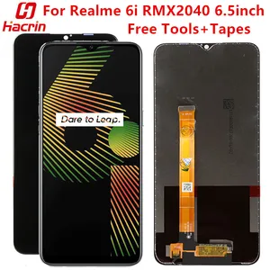 display for oppo realme 6i rmx2040 lcd screen tested lcd displaytouch screen replacement for oppo realme 6i 6 i rmx2040 6 5inch free global shipping