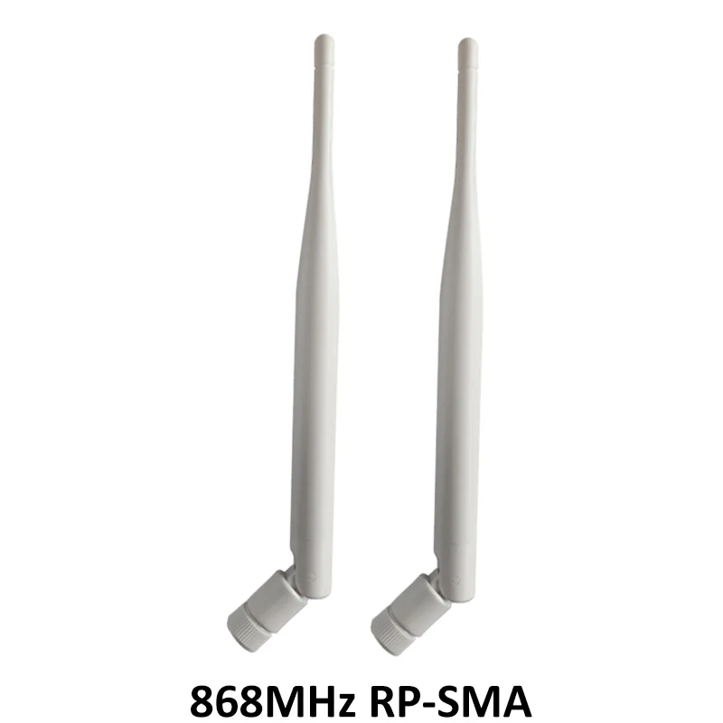 GRANDWISDOM 5pcs 868mhz antenna 5dbi sma female 915mhz lora antene pbx iot module lorawan signal receiver antena