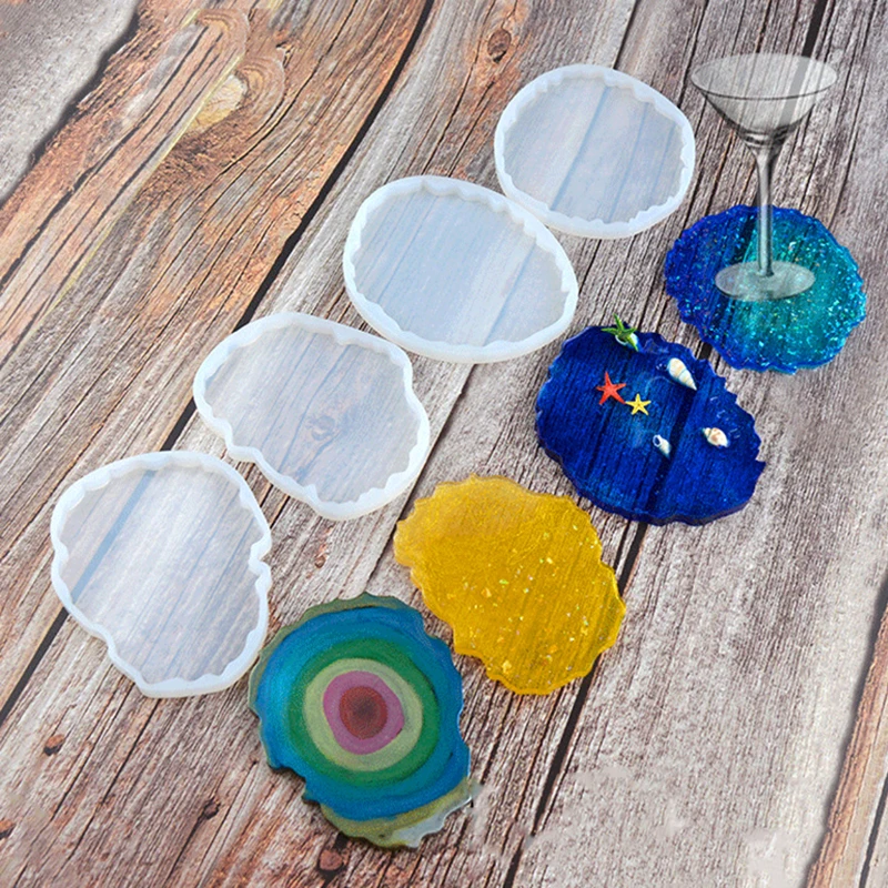 1 шт. Прозрачная силиконовая форма для смолы | Дом и сад