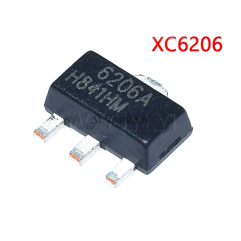 100 шт./лот XC6206P332MR XC6206P332 XC6206 (662K) 3 V/0.5A SOT-23 | Электронные компоненты и принадлежности